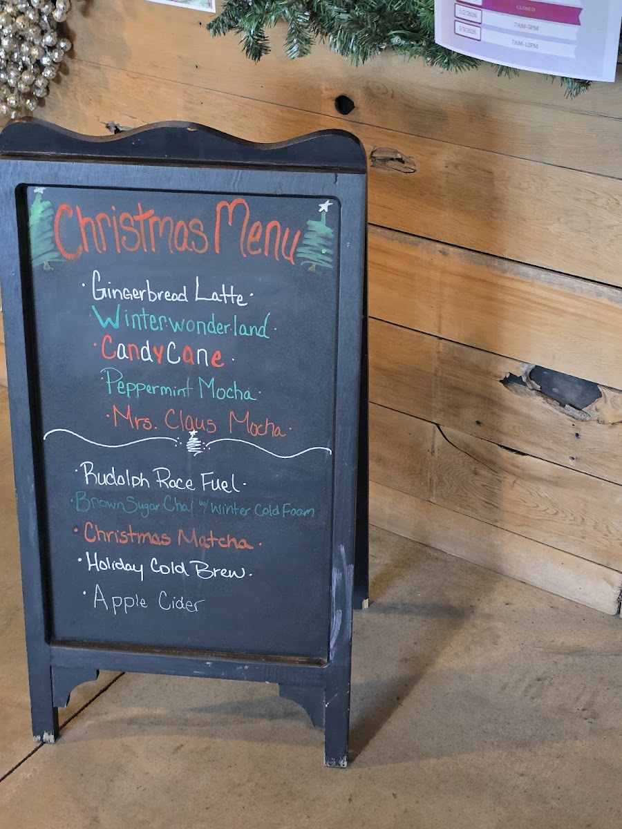 The Coffee Station Photo Menu 1