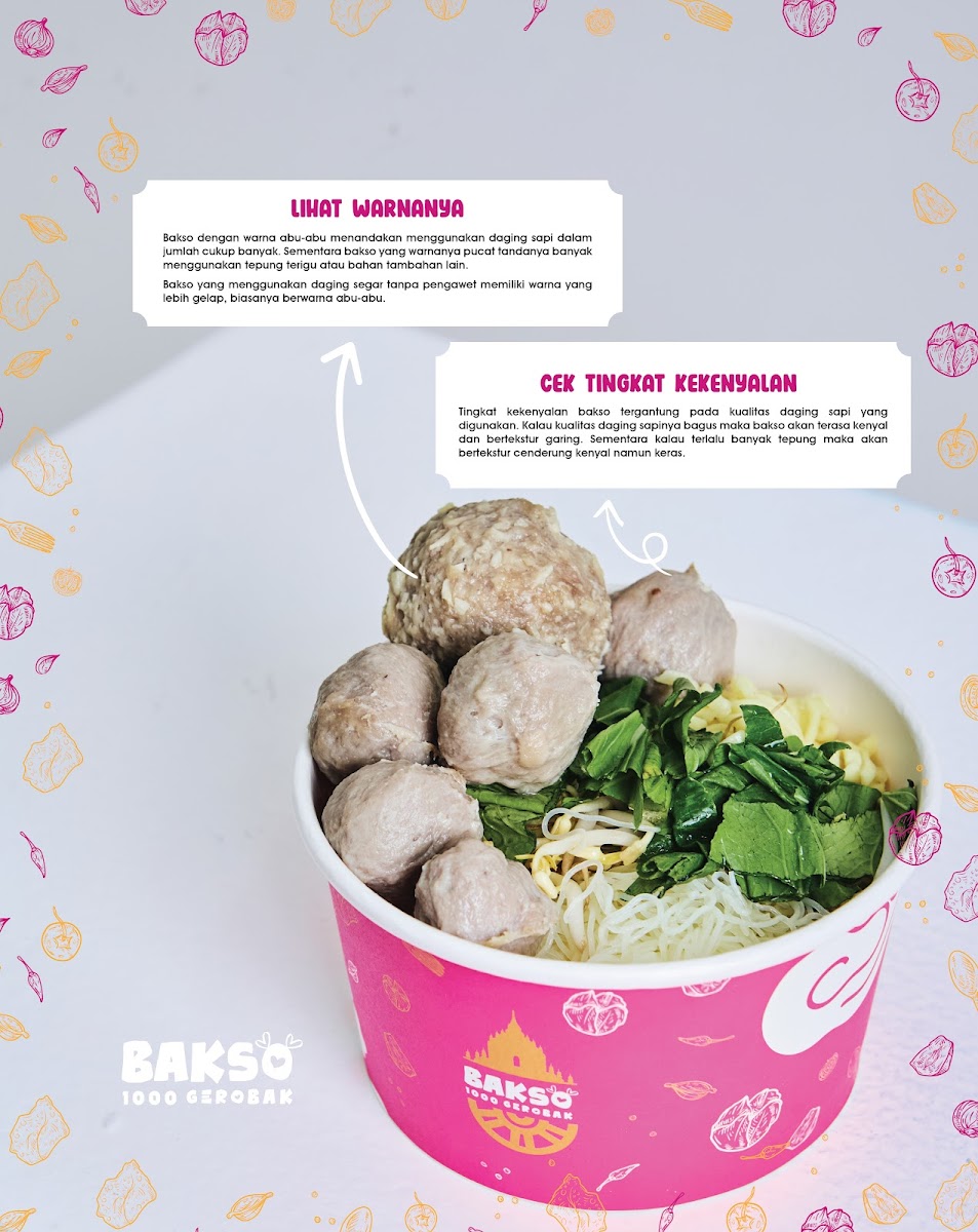 Bakso 1000 Gerobak Pusat Photo Menu 2