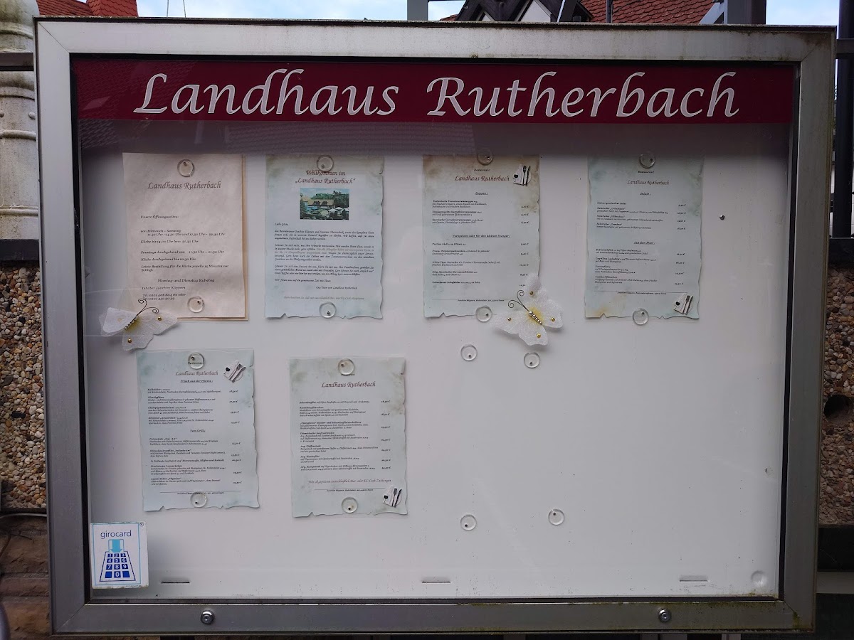 Landhaus Rutherbach Photo Menu 6