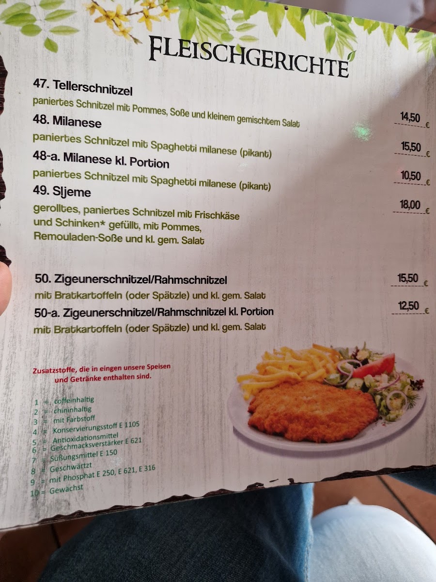 Sportheim Braike Photo Menu 1