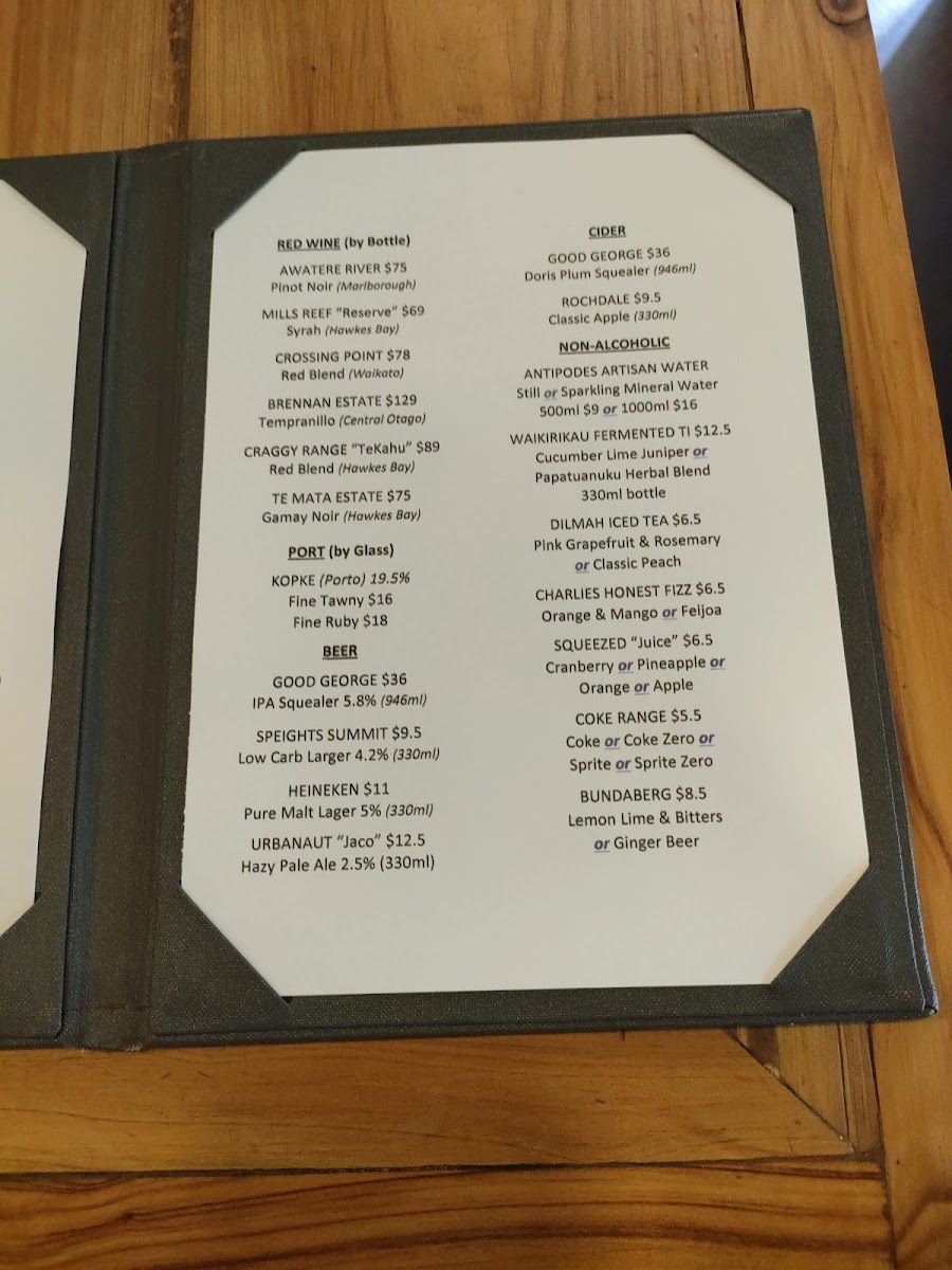 Thyme Square Restaurant Photo Menu 3