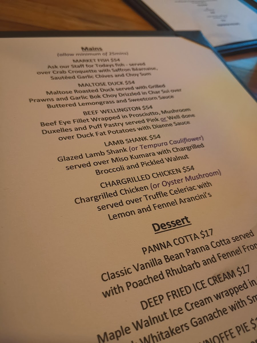 Thyme Square Restaurant Photo Menu 6