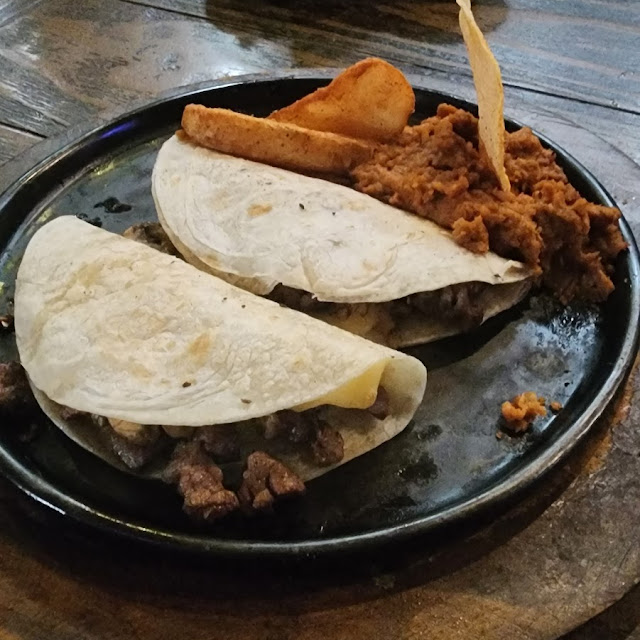 Tacos Papalote de Arrachera