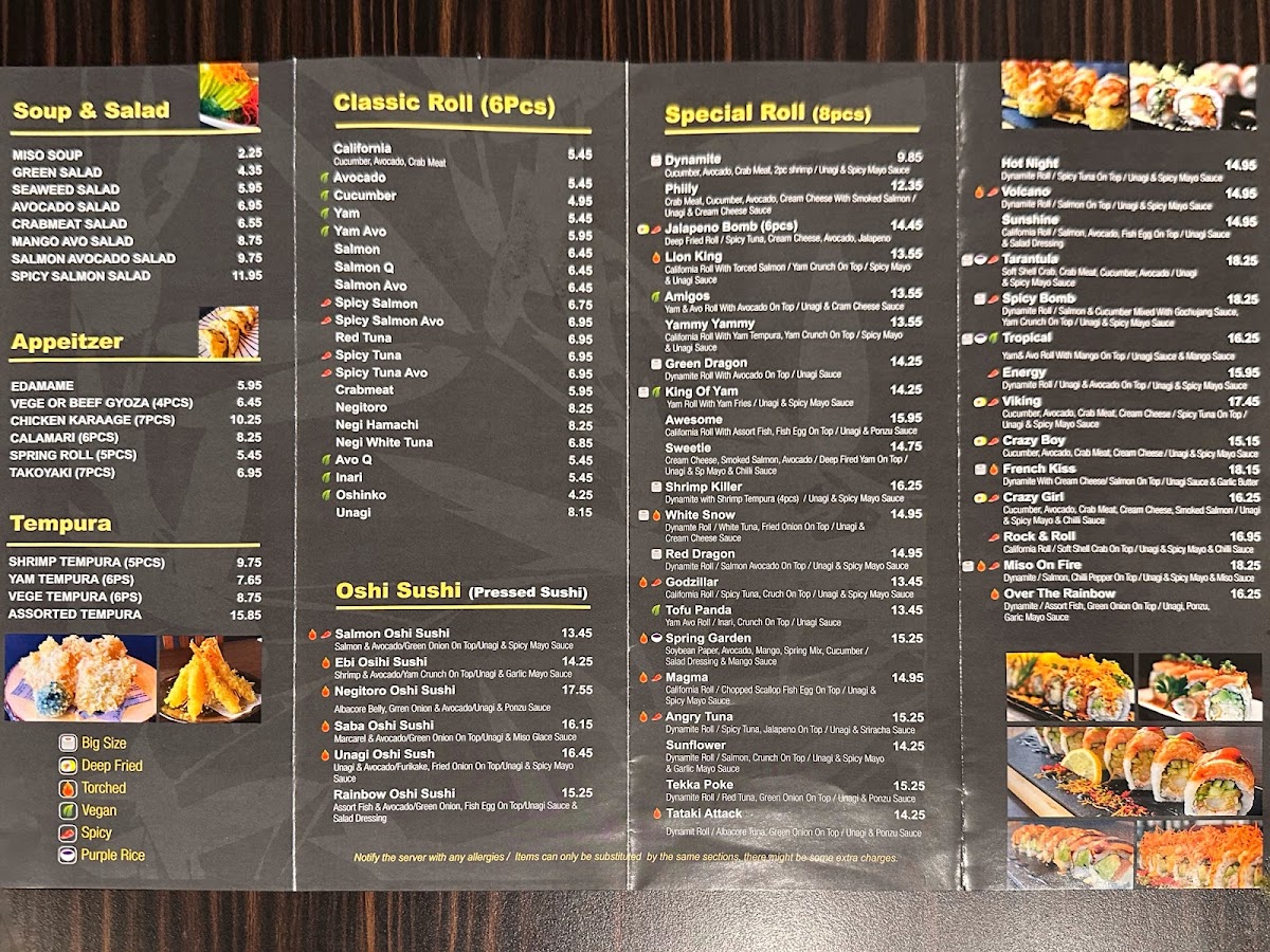 Kin Sushi - Vaughan Photo Menu 2