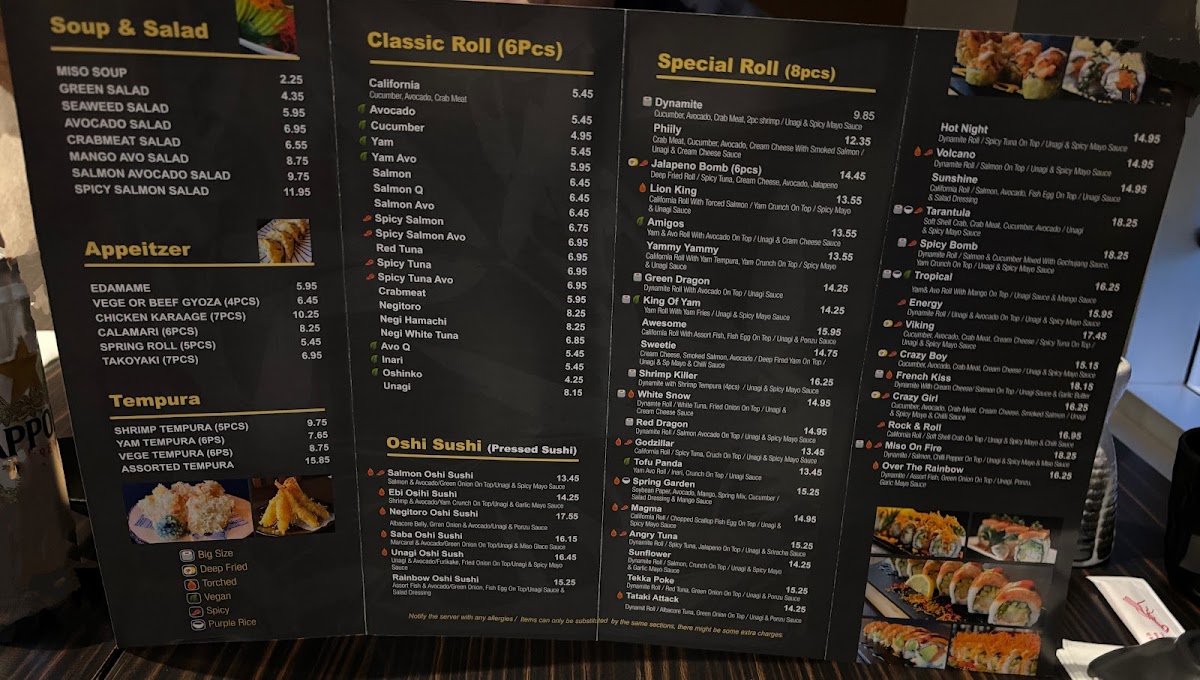 Kin Sushi - Vaughan Photo Menu 3