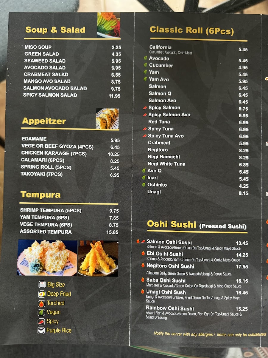 Kin Sushi - Vaughan Photo Menu 5