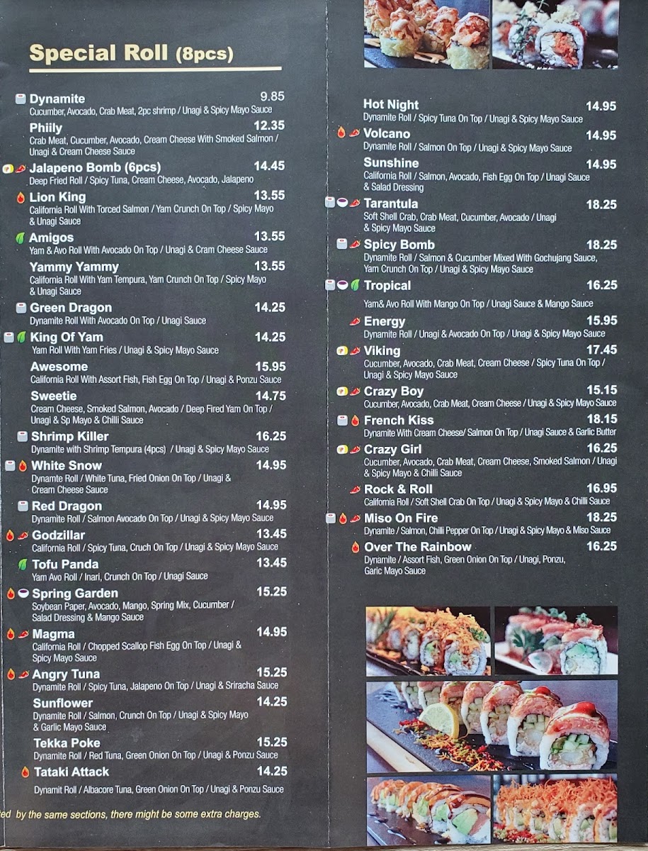 Kin Sushi - Vaughan Photo Menu 7