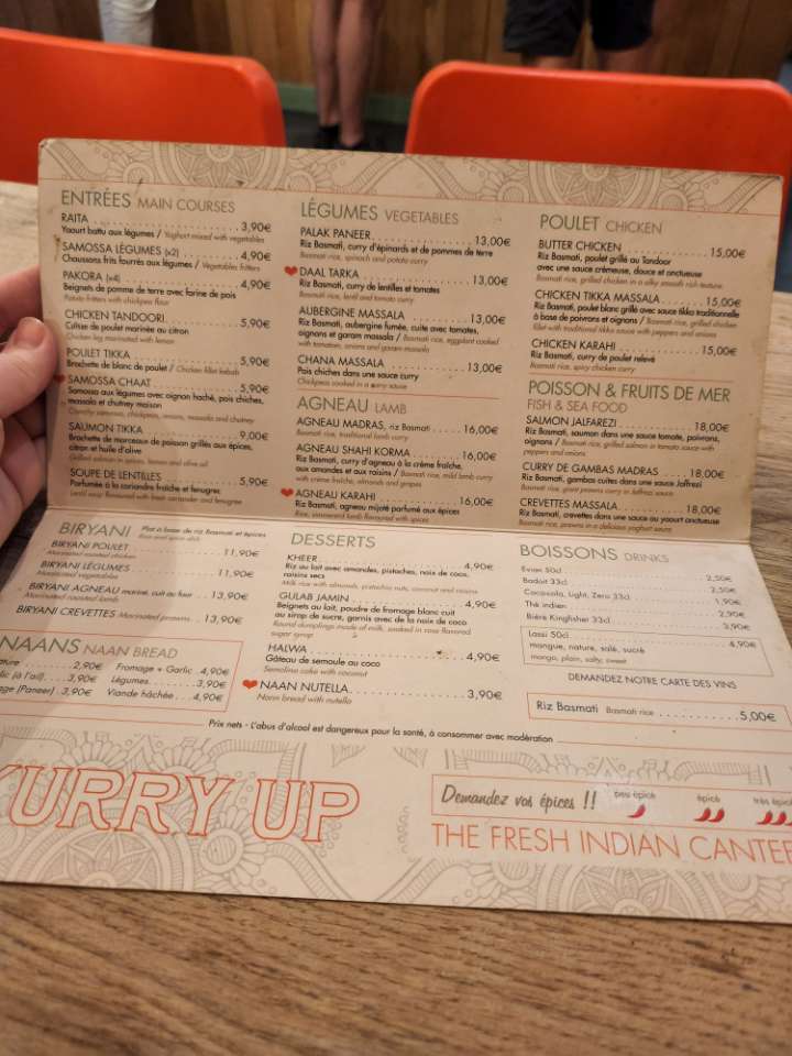 Kurry Up Photo Menu 9