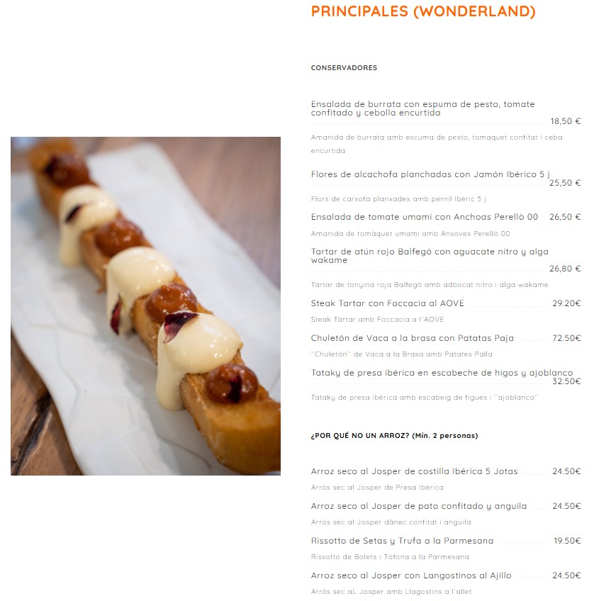 Restaurant Cook and Travel Photo Menu 3