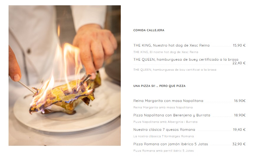Restaurant Cook and Travel Photo Menu 4