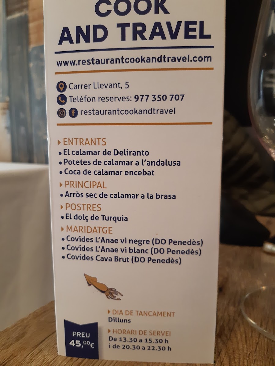 Restaurant Cook and Travel Photo Menu 6
