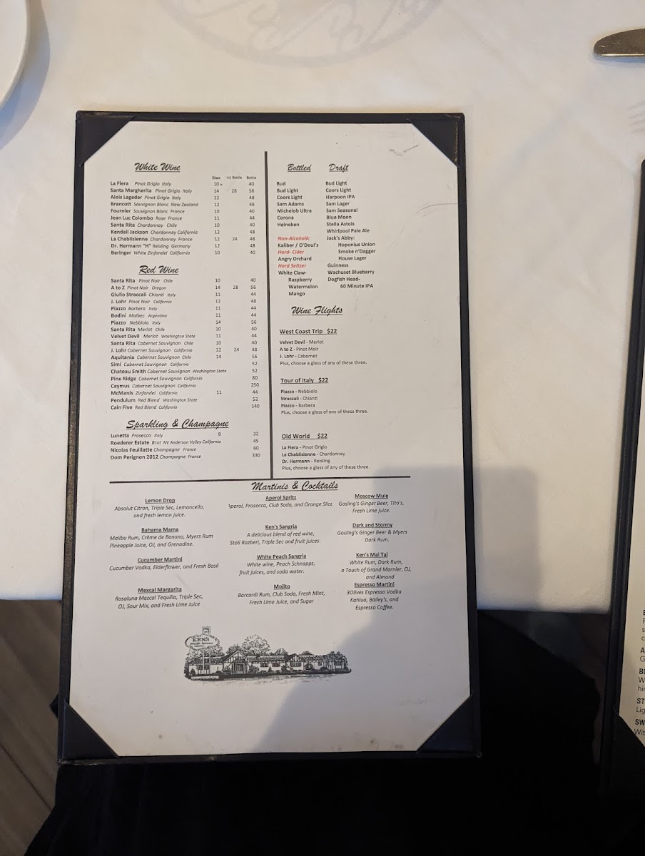 Ken's Steak House Photo Menu 10