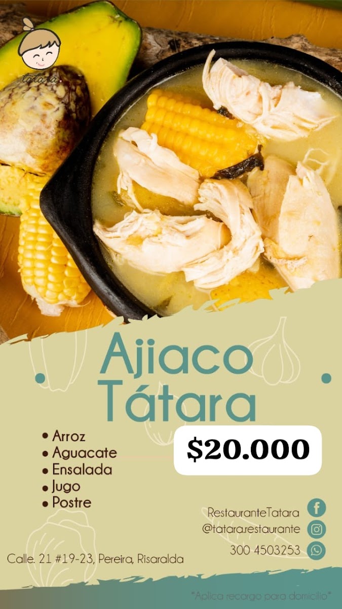 Restaurante Tátara Photo Menu 1