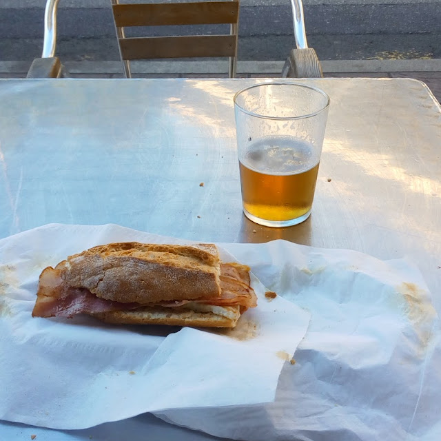 Bocata Bacon Queso Y Huevo
