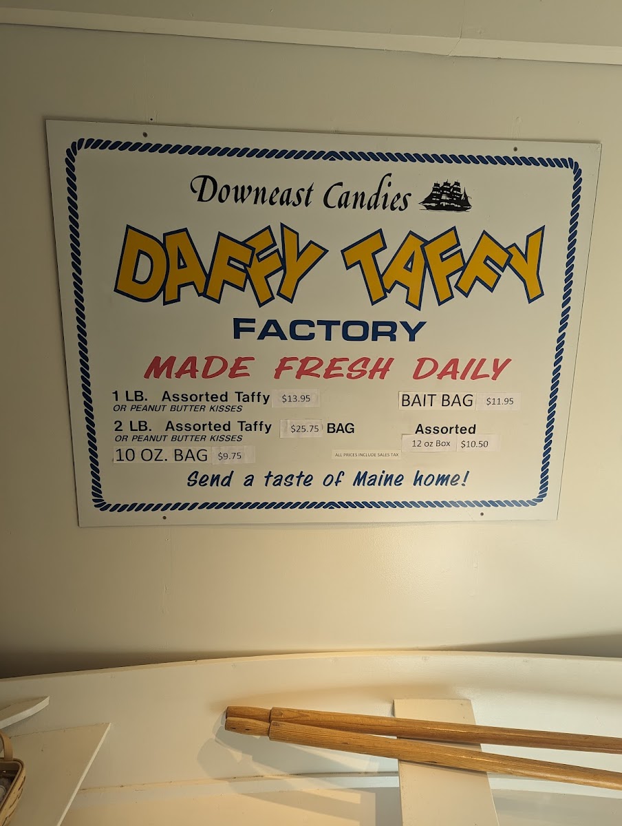 Downeast Candies Photo Menu 1