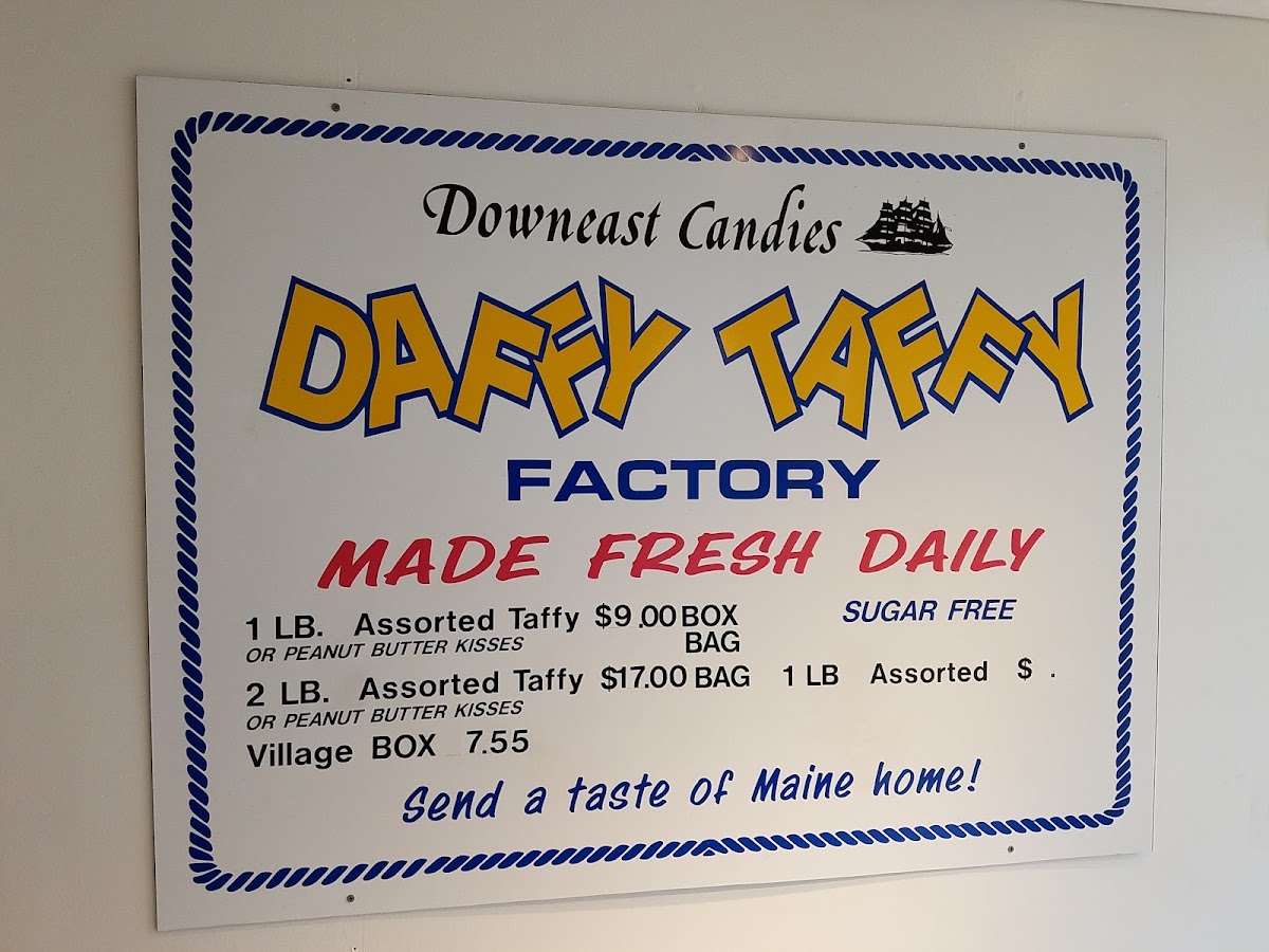 Downeast Candies Photo Menu 3