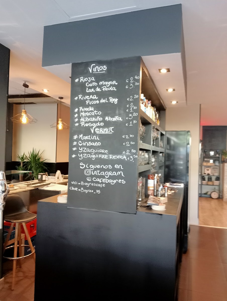 Bayres | Cafe-Bar Photo Menu 1