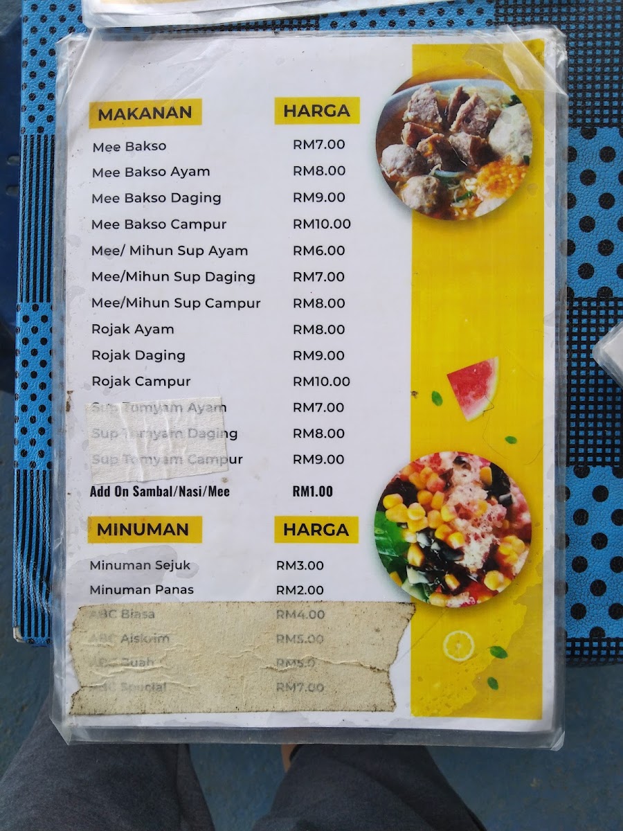 Restoran Mari Rasa Photo Menu 3
