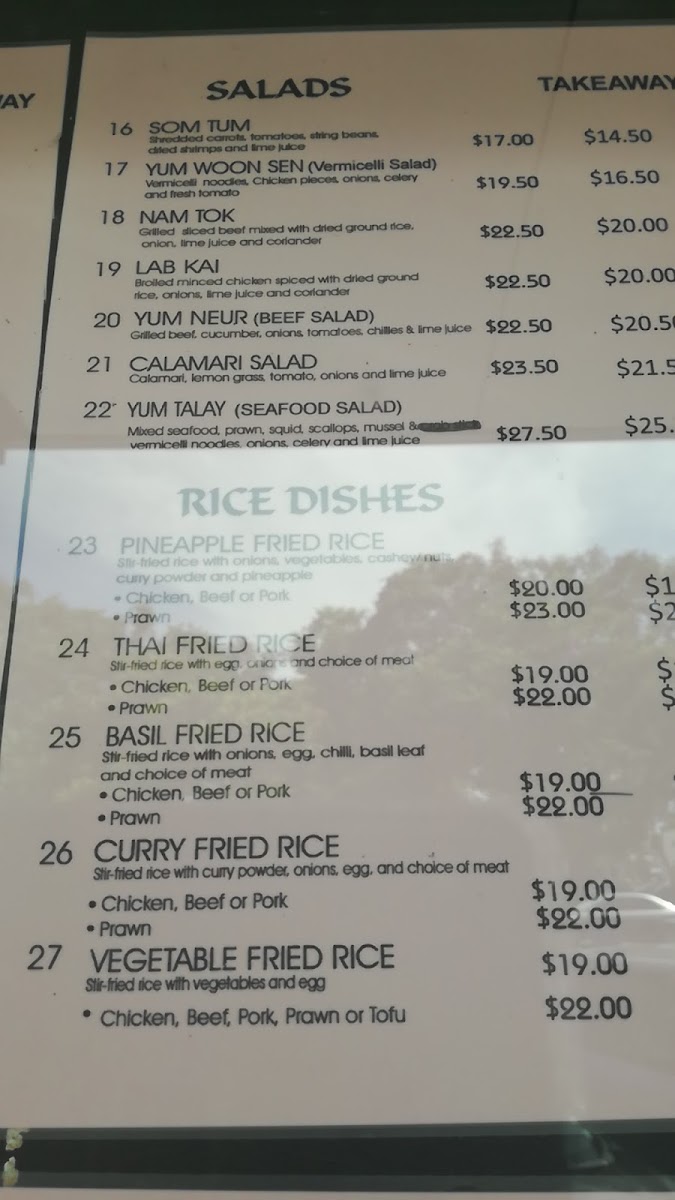 Bangkok House Photo Menu 10