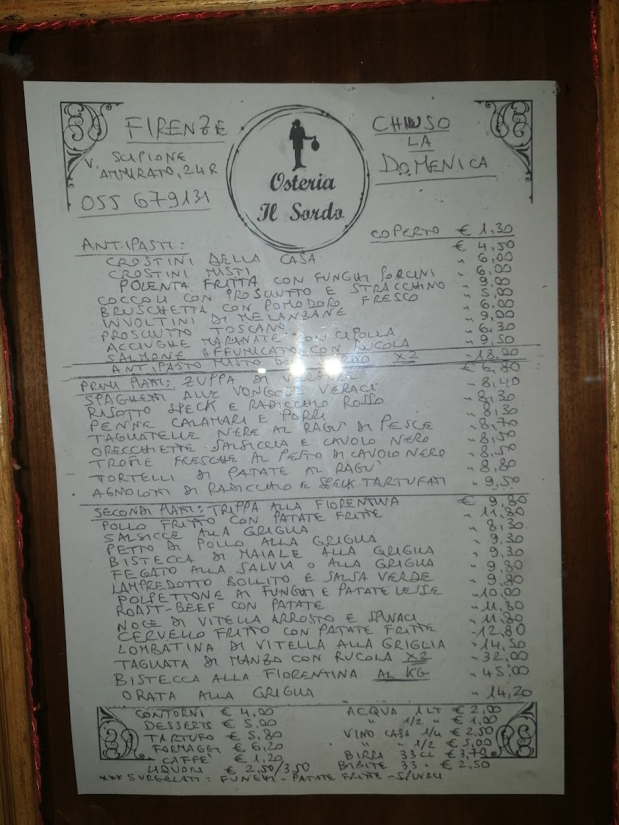 Osteria Il Sordo Photo Menu 5