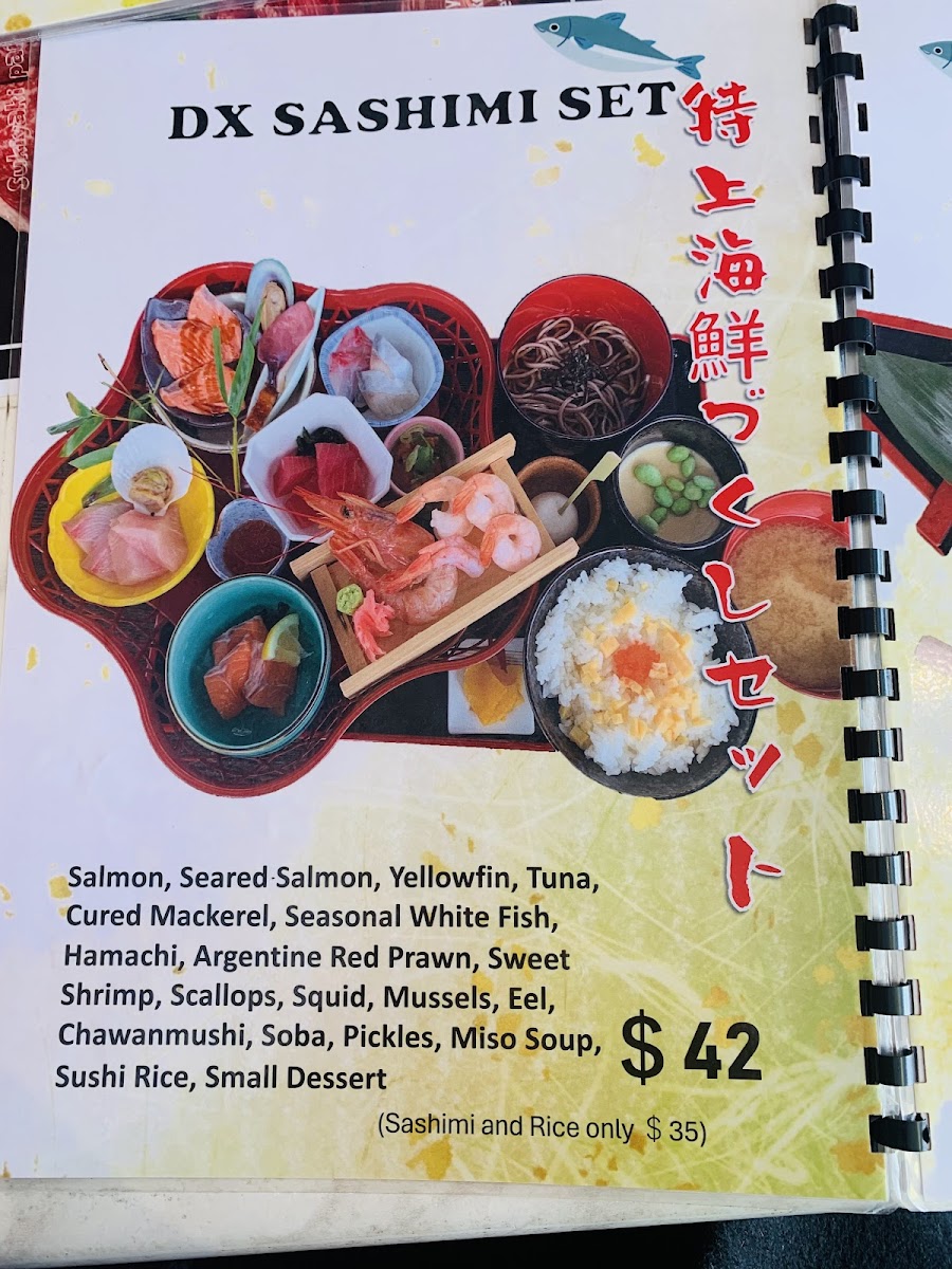 Sashimi of Japan Photo Menu 8