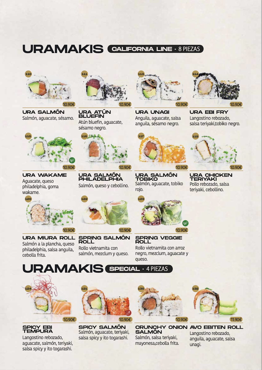 TANSŌ SUSHI EXPERIENCE Photo Menu 2