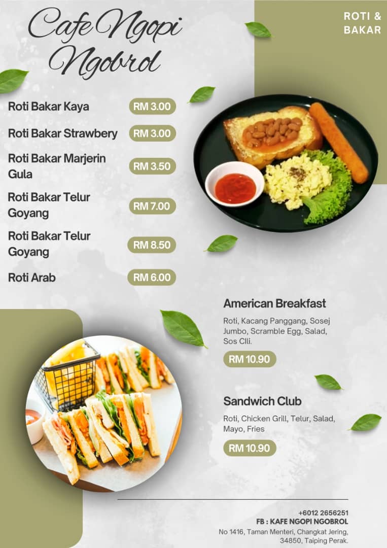 Kafe Ngopi Ngobrol Photo Menu 2