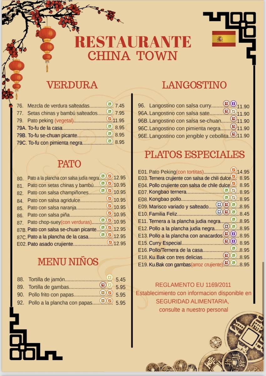 Restaurante China Town Jandía Photo Menu 1