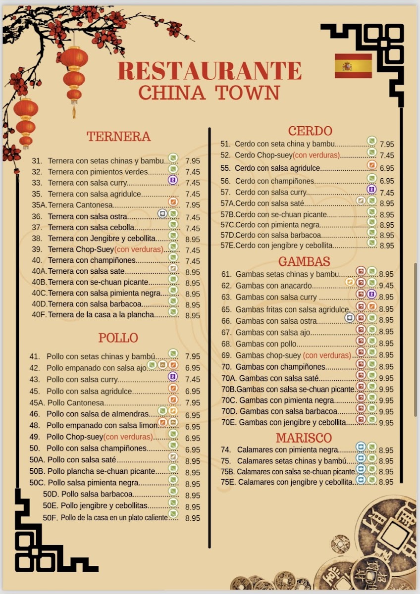 Restaurante China Town Jandía Photo Menu 5