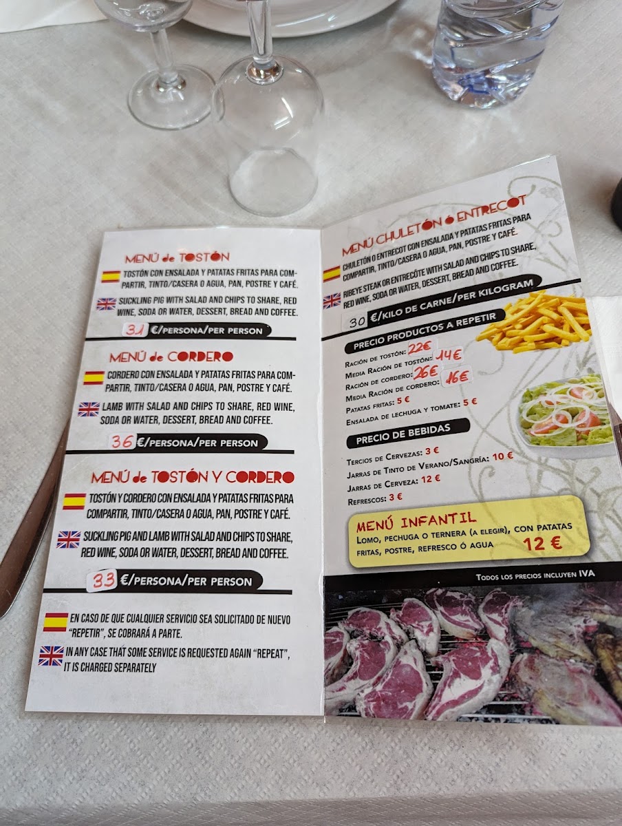 Restaurante la Parada Photo Menu 1