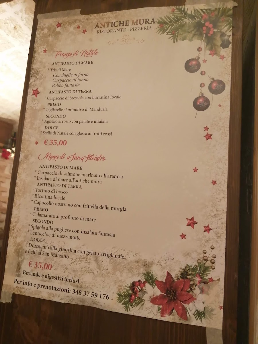 Antiche Mura Photo Menu 1