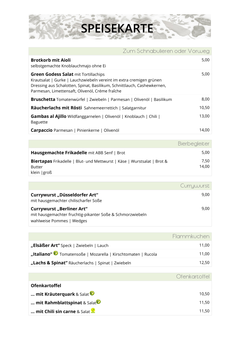 Heideröschen - das freundliche Wirtshaus Photo Menu 1