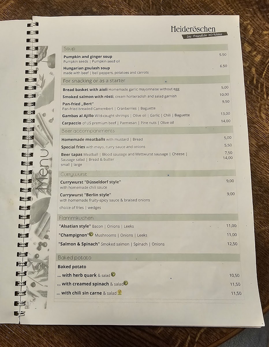 Heideröschen - das freundliche Wirtshaus Photo Menu 5