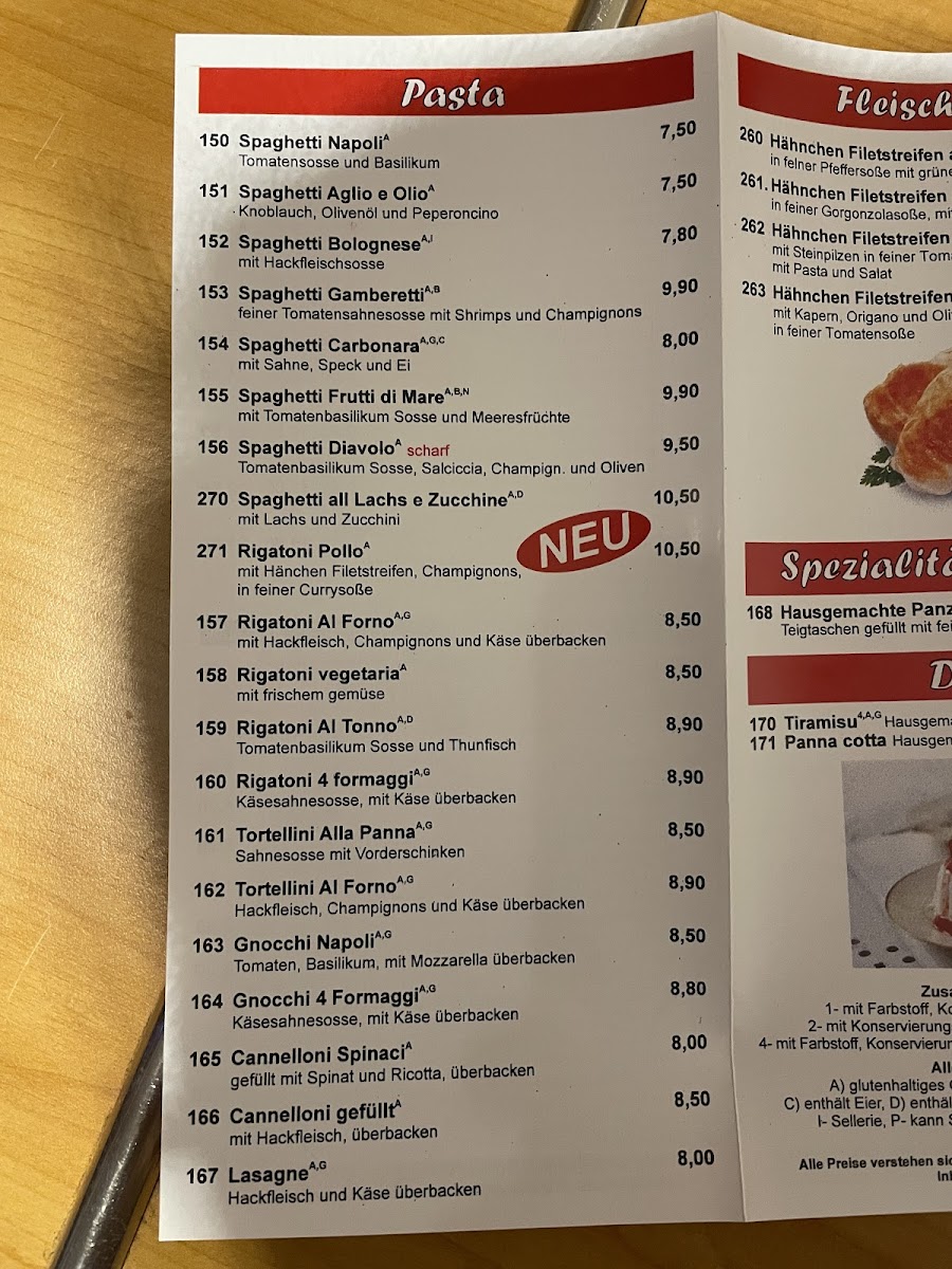 Pizzeria da Massimo Photo Menu 3