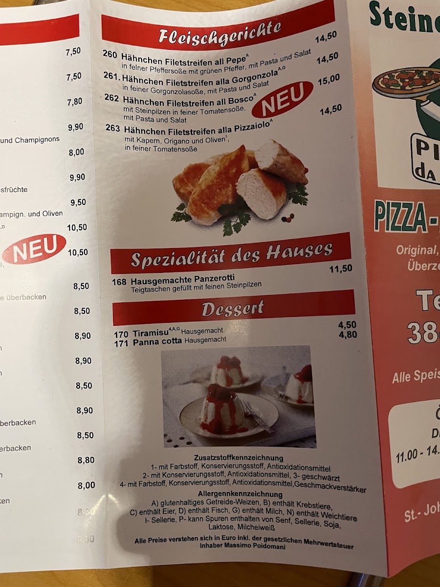 Pizzeria da Massimo Photo Menu 6