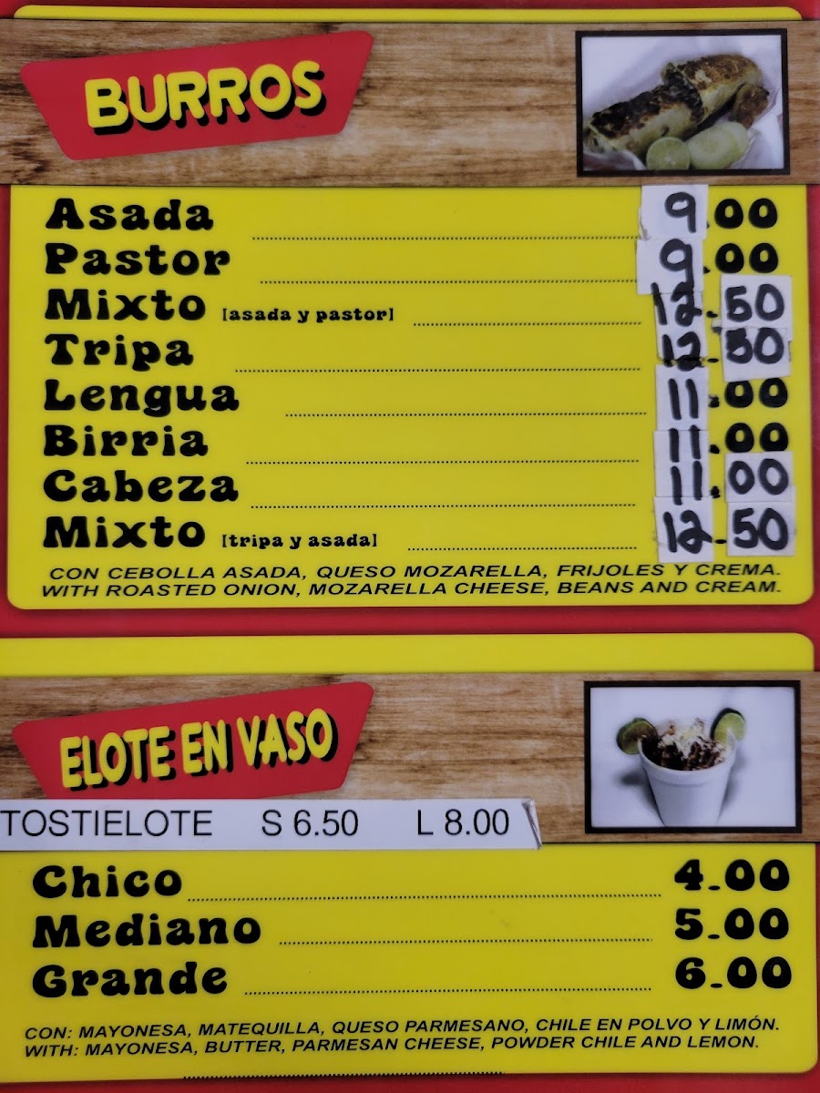 Sabrosito Hot Dogs Photo Menu 10