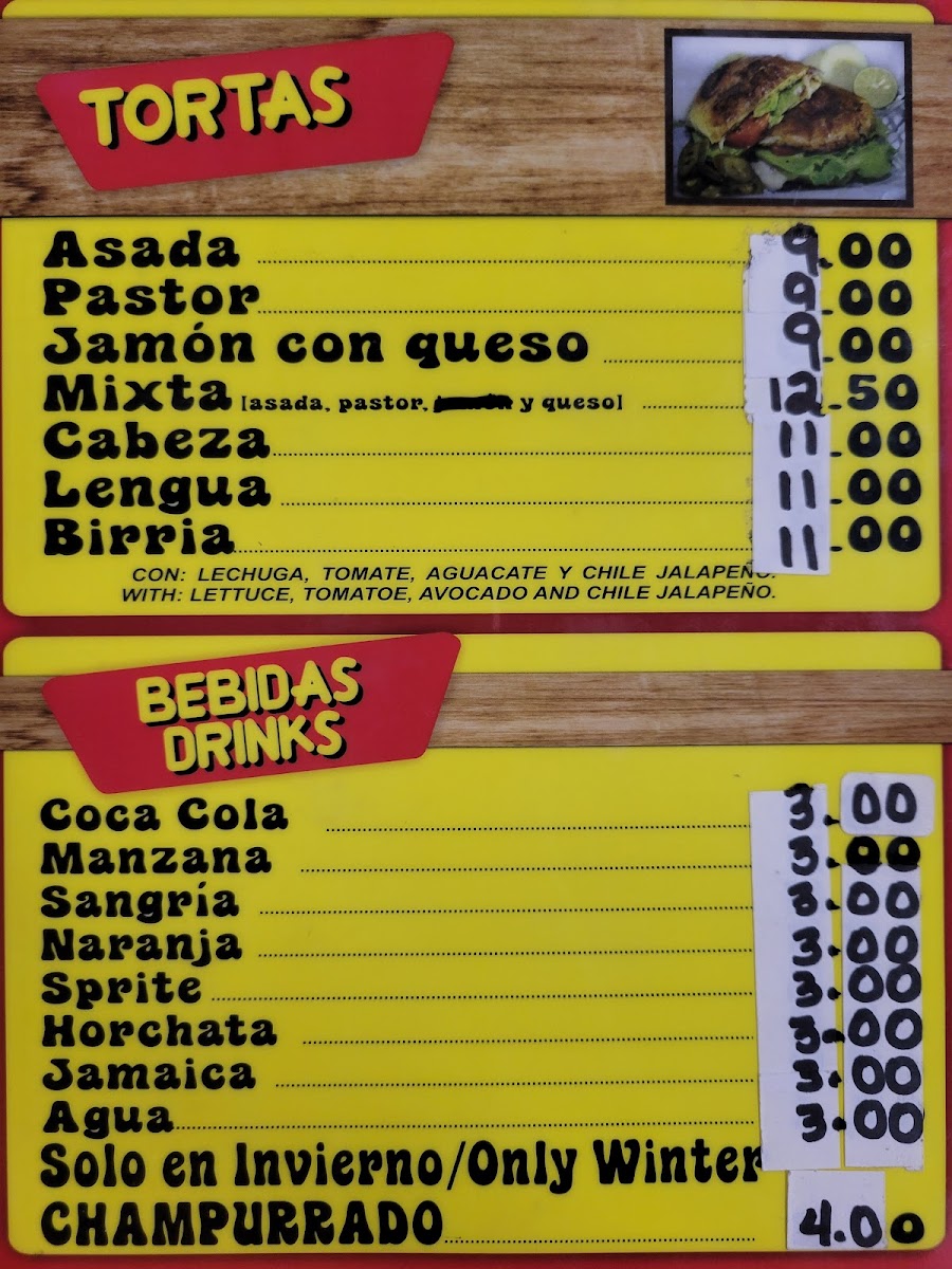 Sabrosito Hot Dogs Photo Menu 7