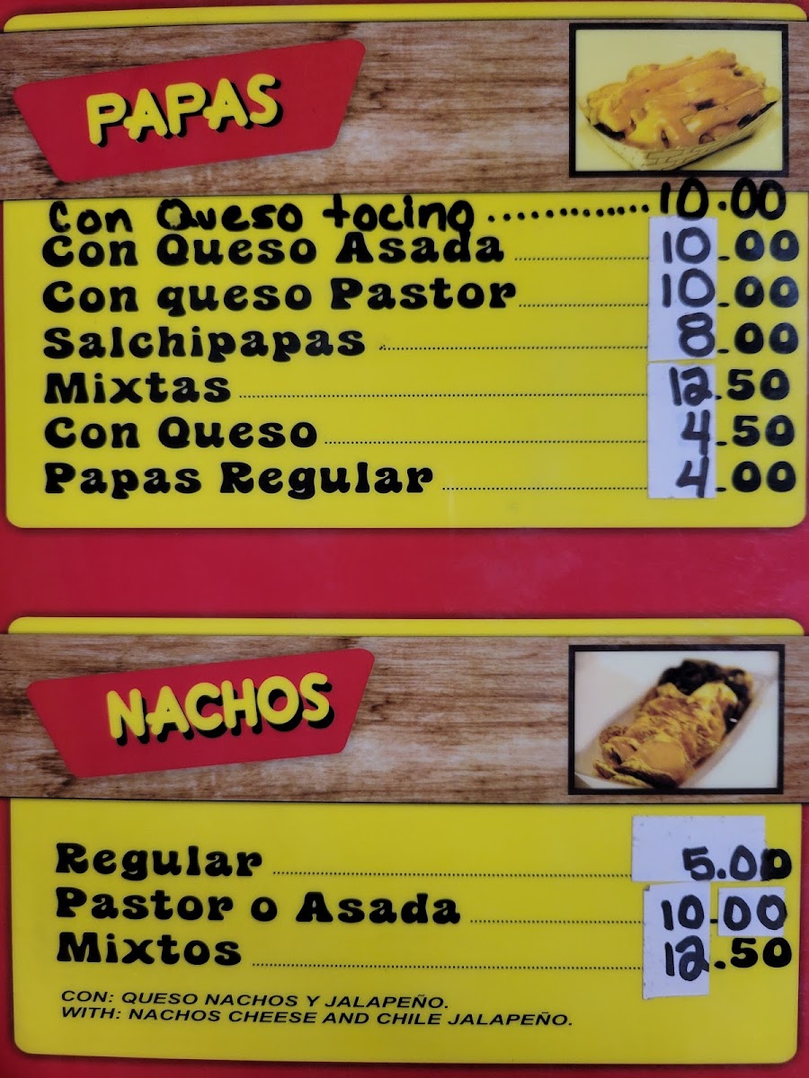 Sabrosito Hot Dogs Photo Menu 9
