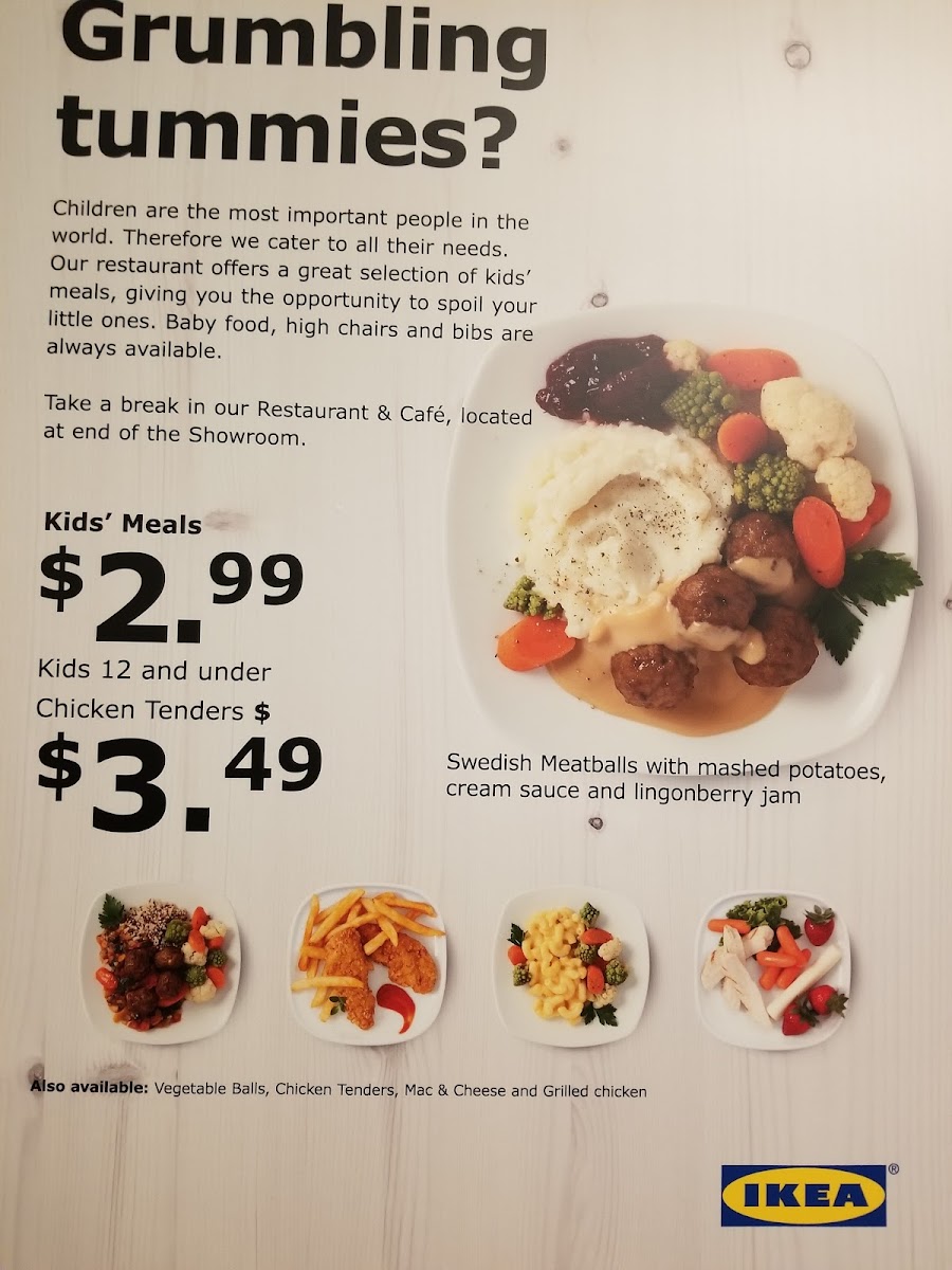 IKEA Restaurant Photo Menu 4
