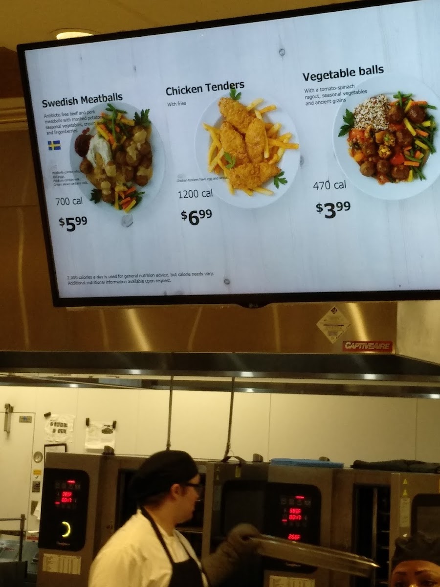 IKEA Restaurant Photo Menu 7