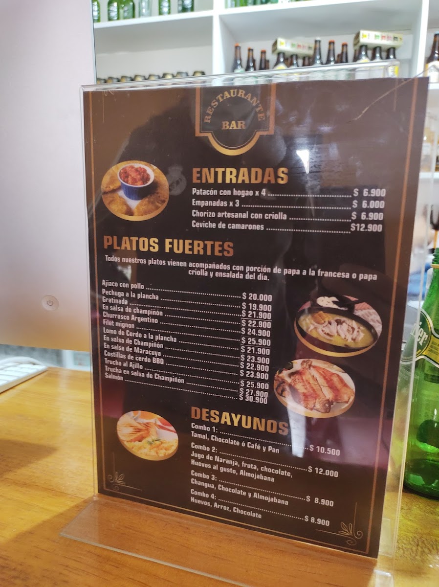 Origenes Restaurante Bar Photo Menu 5
