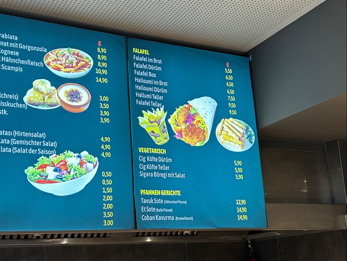 LeGosht Photo Menu 2
