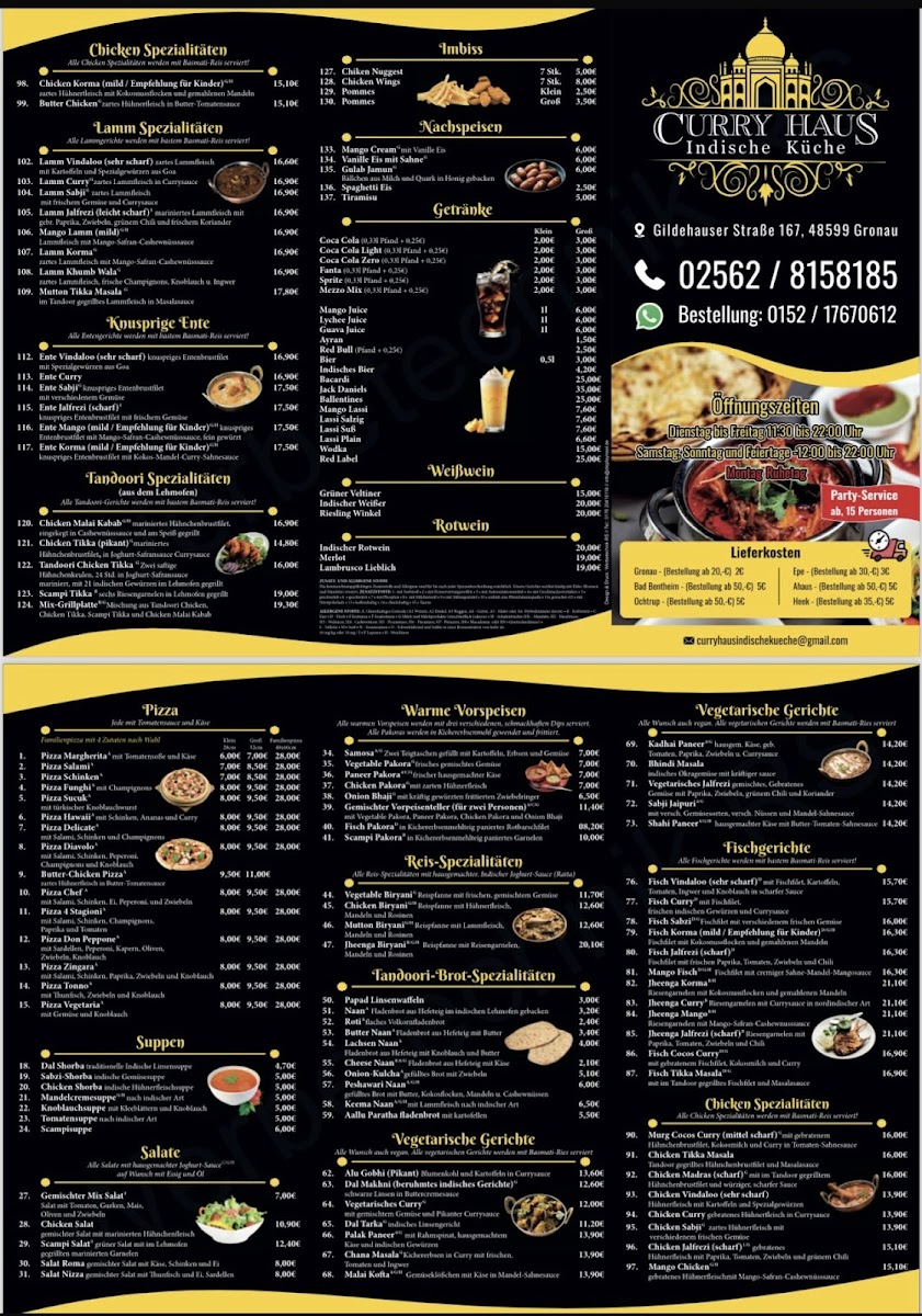 Hare Krishna Restaurant - Curry Haus, Indische Küche Photo 4