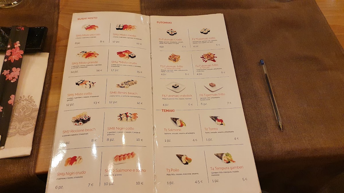 Sushi King Photo Menu 5