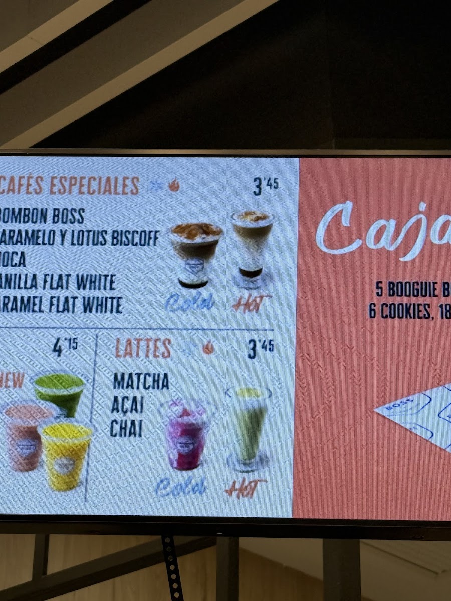 Cafetería Bombon Boss Photo Menu 1
