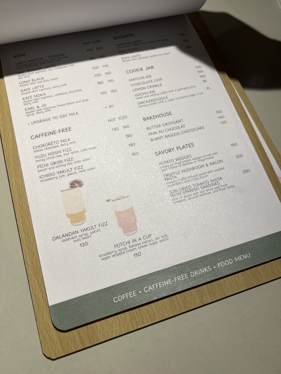Matcha Go Cafe Photo Menu 1