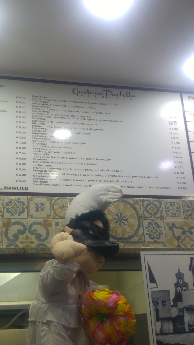 Gaetano Paolella Photo Menu 6