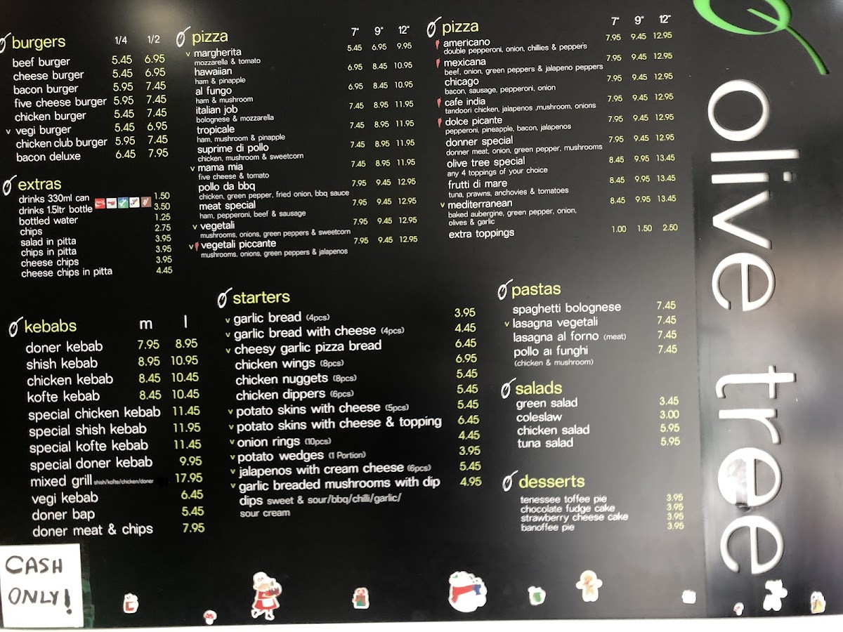 Olive Tree - Ipswich Photo Menu 3
