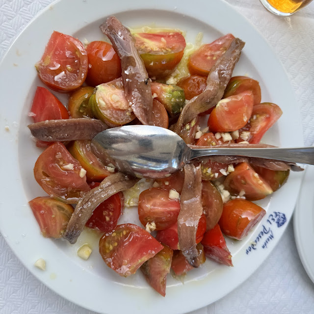 Tomate Con Anchoa