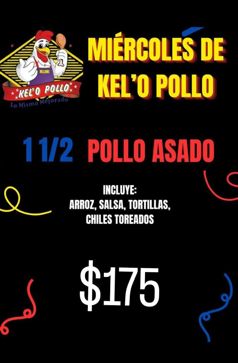 Kelo Pollo matriz Photo Menu 10